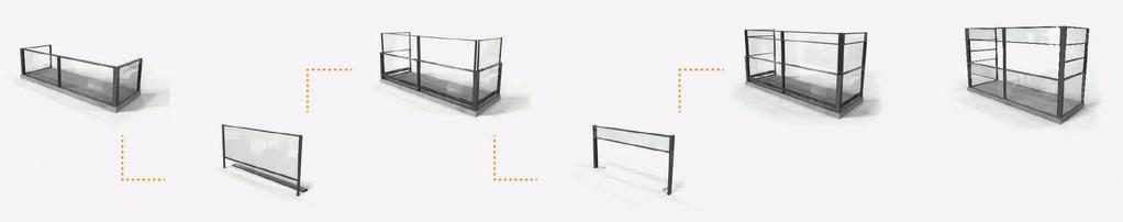 System with many possibilities Svalson Balcony System is a system with many possibilities.
