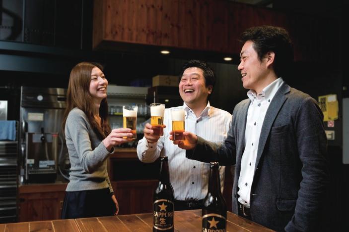 Since then, the Japanese alcoholic beverages business has been growing steadily as the mother business of the Group, loved by many customers.