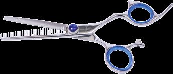 These shears will provide smooth effortless cuts and are extremely durable. They have a Rockwell hardness of 57-58.