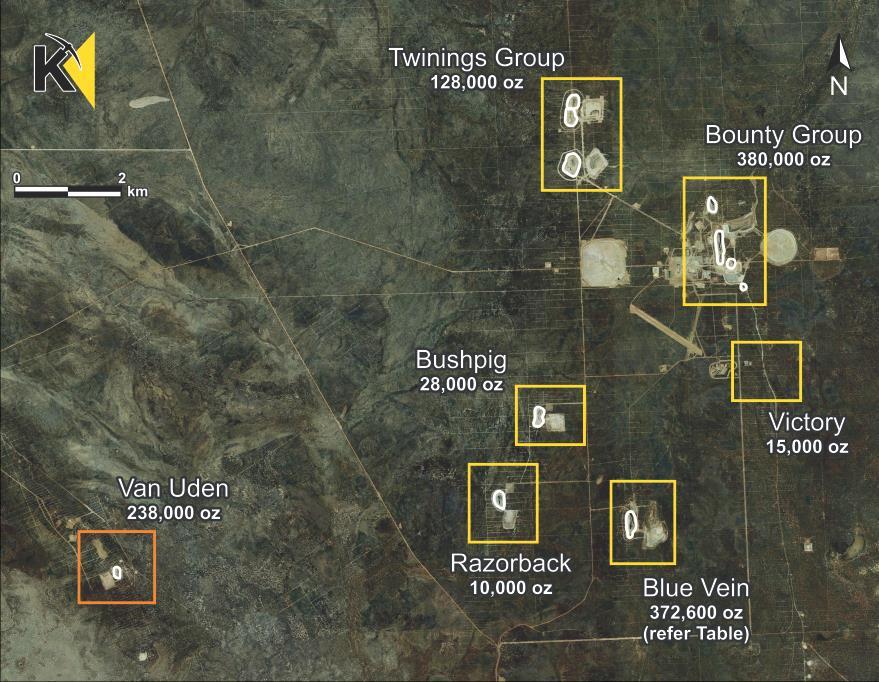 Key step in Kidman s growth strategy Image: Mt Holland Deposit locations and Resources The acquisition of the Mt Holland goldfield is consistent with Kidman s strategy to become a substantial