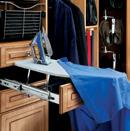 pull hardware 7 Insert valet rod is uniquely designed to fit within 3/4 and larger closet