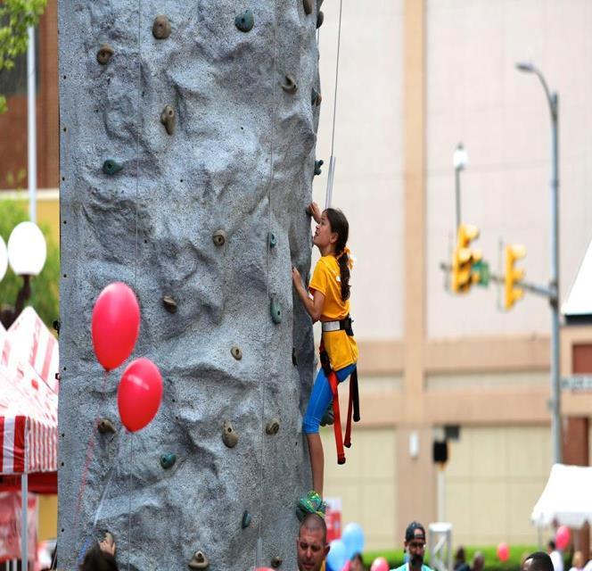 Sponsorships Available EXCLUSIVE ROCK CLIMBING WALL $2000