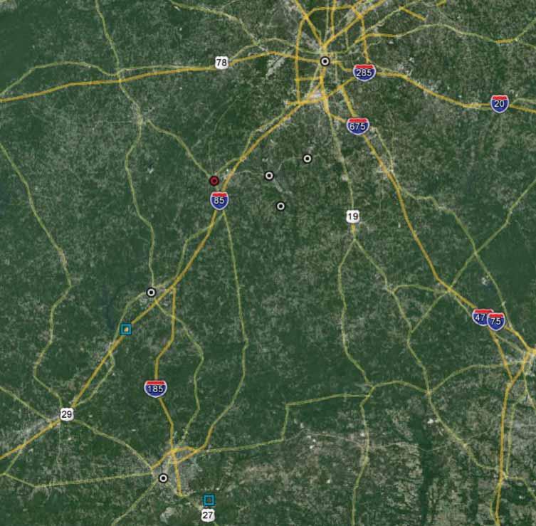REGIONAL AREA MAP Metro-Atlanta Southwest Hartsfield-Jackson