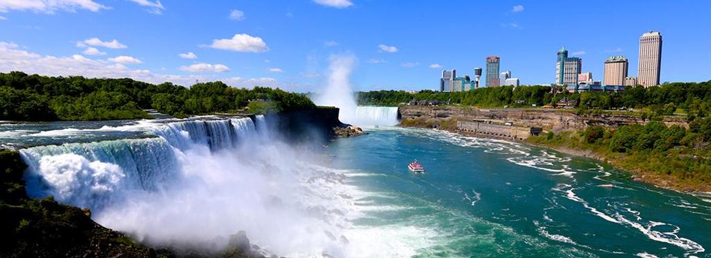 which is visited by over 14 million tourist annually, Niagara Falls is the