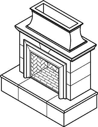 count) All Vent-Free fireplaces are blocked at the top and the throat.