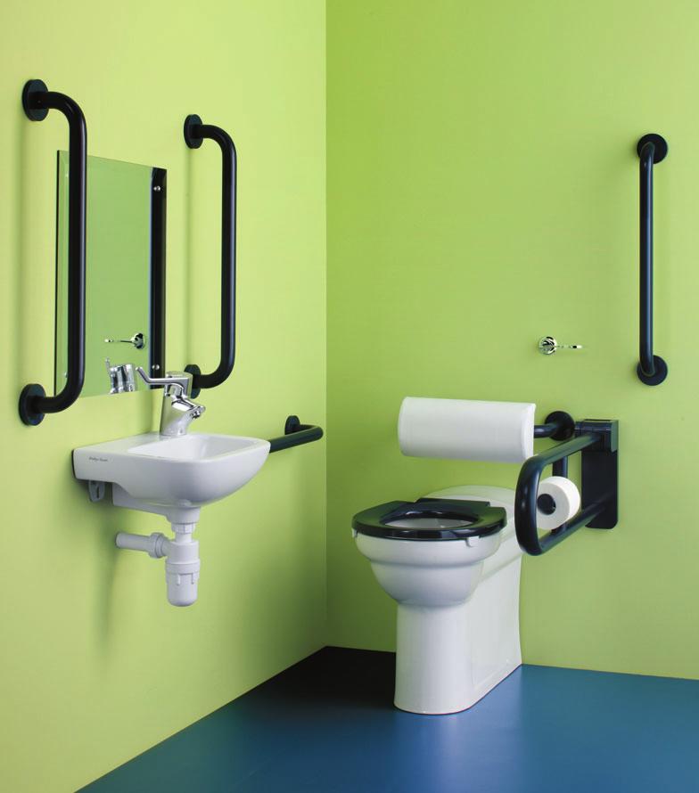contour 21 back-to-wall WC concealed doc m pack For washrooms having concealed cisterns, this pack is the perfect partner.