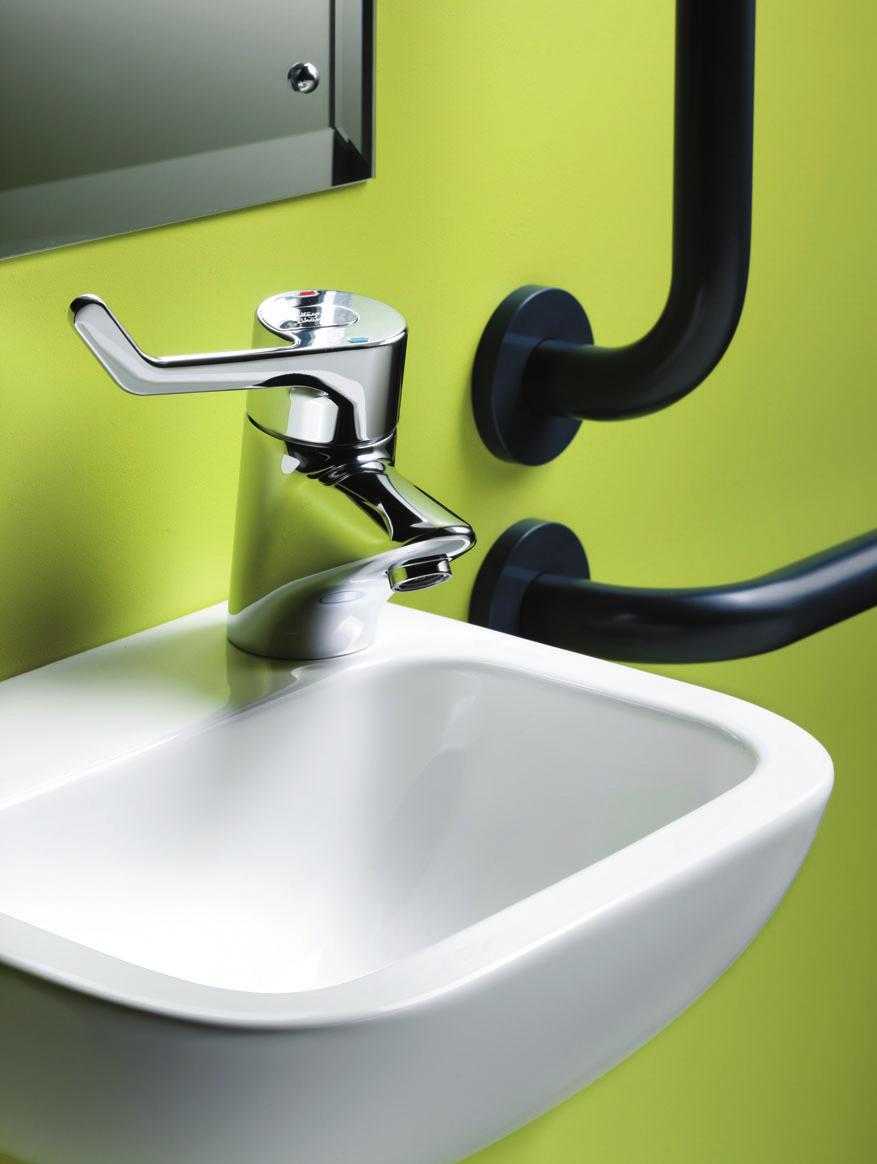 Q: what is the primary concern of BS 8300 in relation to part m disabled toilets?