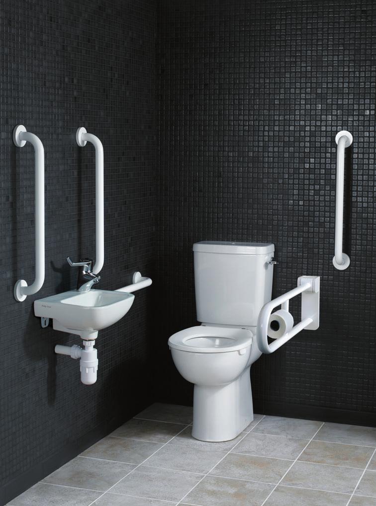 Q: what are the primary characteristics of a modern washroom suitable for disabled use? A: fitness for purpose is key.