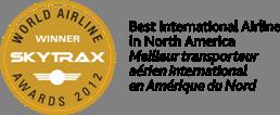 Delivering "Best in Class" Service Winner for the 3 rd consecutive year of "Best International Airline in North America" in the 2012 Skytrax World Airline Awards Numerous