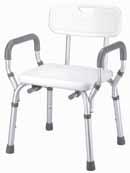 HCPC Code: E0247 Drive edical Knocked Down Deluxe Bath Seat Easy snap together assembly and lightweight frame Blow-molded for comfort and strength Drainage holes in bench reduce slipping Angled legs
