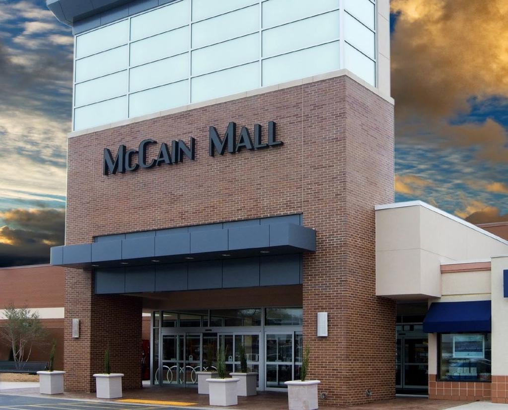 THE ULTIMATE STYLE CENTER As the largest shopping destination in the Little Rock metropolitan area, McCain Mall offers shoppers an extraordinary selection of shopping and