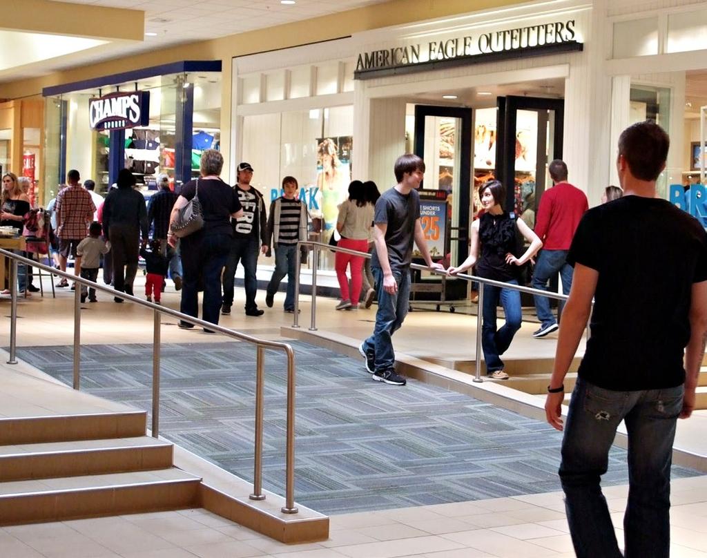Known as the retail hub of the state, McCain Mall enjoys millions of shopping visits annually and boasts exposure from the roadway of more than 100,000 vehicles daily.