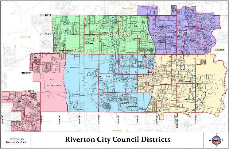 TABLE OF CONTENTS City Council Members... 2 Organizational Chart... 2 Letter from our Mayor... 3 History of Riverton... 5 About Riverton... 6 City Financials... 7 Capital Assets... 9 Outstanding Debt.