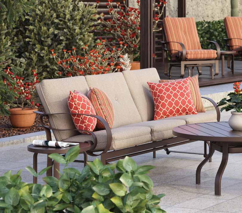 emory cushion luxe outdoor cushion aluminum Beautiful, strong, comfortable and unbelievably functional, the Emory cushion collection has the perfect style for any outdoor space.