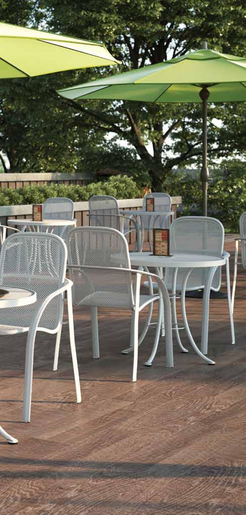 and support expected from Homecrest. café chair high back dining chair M 2F320 M 2F320-4 (4 Pack*) M 2F370 M 2F370-2 (2 Pack*) H: 33 W: 23 D: 25.5 Seat Ht: 18 Arm Ht: 25.
