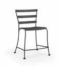 5 Seat Ht: 18" Arm Ht: N/A (Stackable: 4-6) armless balcony stool M CM240 H: 37 W: 24 D: 22 Seat Ht: 23" Arm Ht: N/A (Stackable: 4-6) armless bar stool M CM250 H: