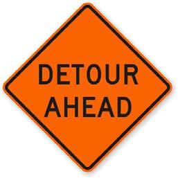 Northbound Turnpike traffic will be detoured at CR 470 (Exit 296), 10 p.m. 6 a.m., Monday, April 4 and Tuesday, April; 5.