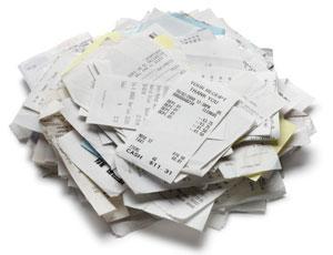 Receipt Requirements Following a trip, actual receipts are required for the following: Airfare Baggage Fees