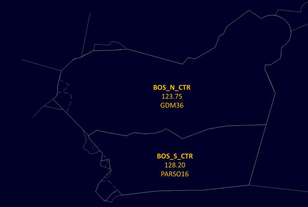 Area 4 is GDM36 to FL230, PARSO16 above. A90 departures go to GDM36. (b).