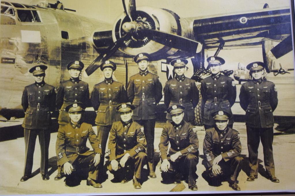 That aviator was a member of the Republic of China Air Force that trained as an aircrew as part of the lend lease program initiated just before the second world war.