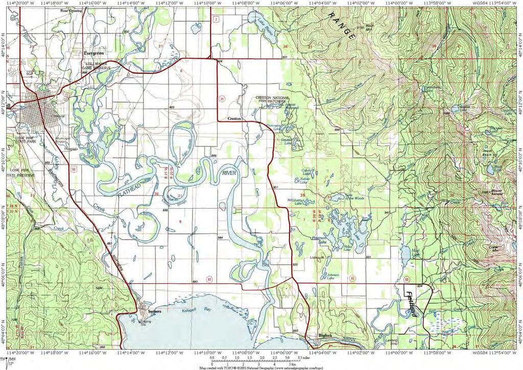 Appendix A-1 Maps Twin - Wildcat Lakes Avalanche Vicinity Map