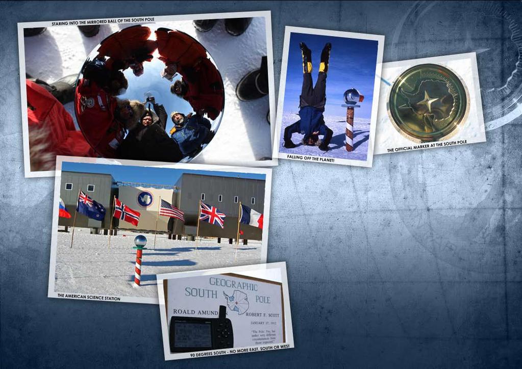 We then have the chance to enter the Amundsen-Scott American science station to learn about their often ground-breaking research, before going to their unique South Pole shop to buy souvenirs and