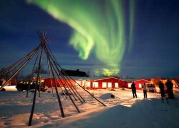 Abisko Mountain Lodge offers genuine accommodation in an