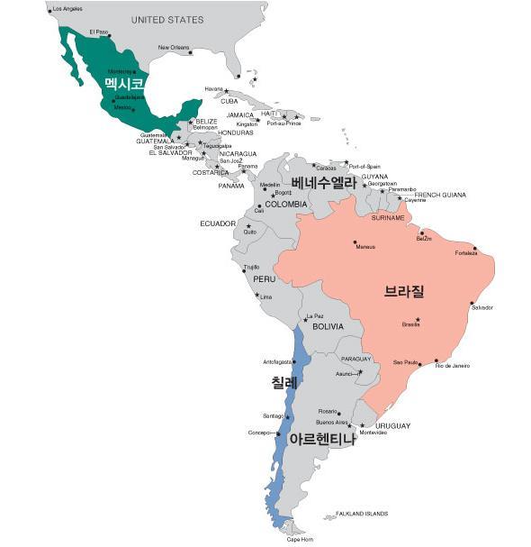 Representative Cooperation Programs & Projects (Unit: USD millions) Security Strengthening in Central America (Guatemala) Police education improvement(4m) (Honduras) Automatic Vehicle