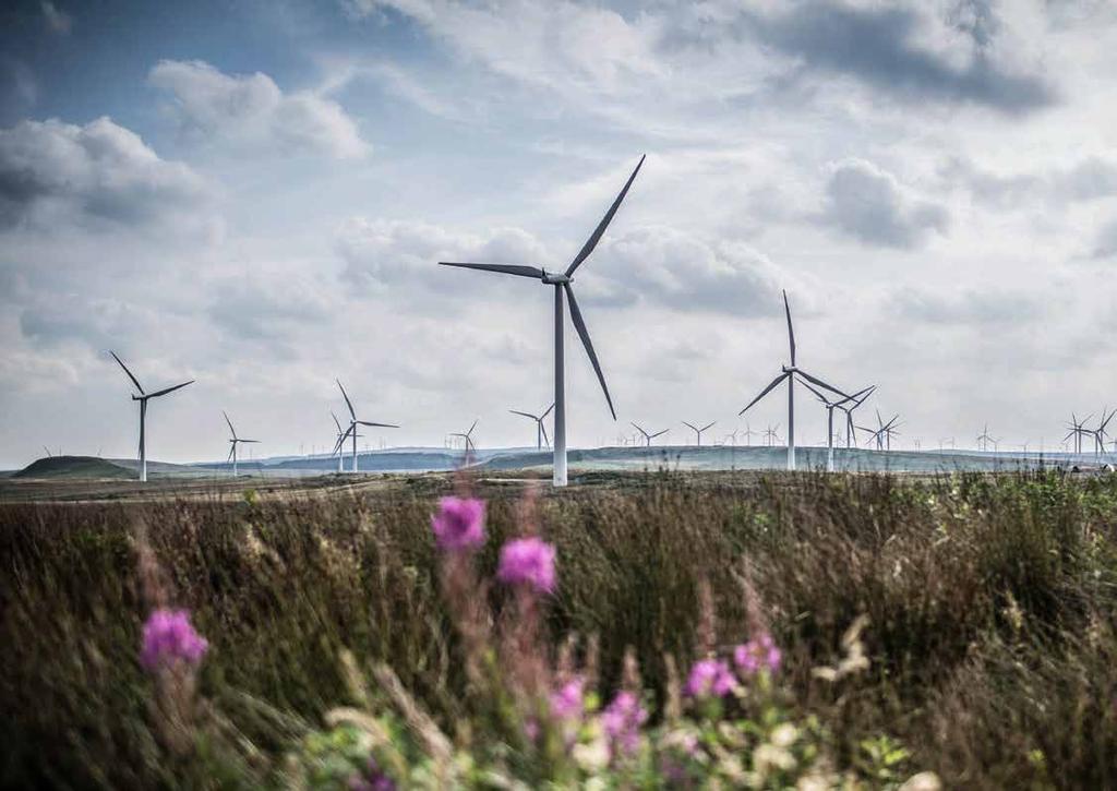 Whitelee windfarm East Renfrewshire Whitelee is the the UKs largest onshore windfarm.