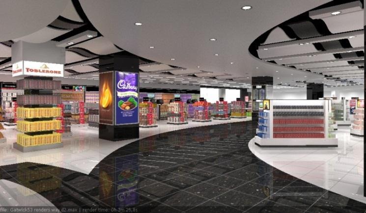 Delivering a better retail offering Brand new walk-through duty free store New