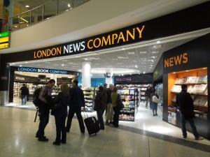departure lounge being reconfigured Innovative bookshop rebranding WH Smith stores