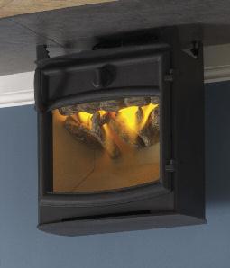 Fireline FXW BF & FPW BF gas burning stoves Following on from the huge success of the conventional flue