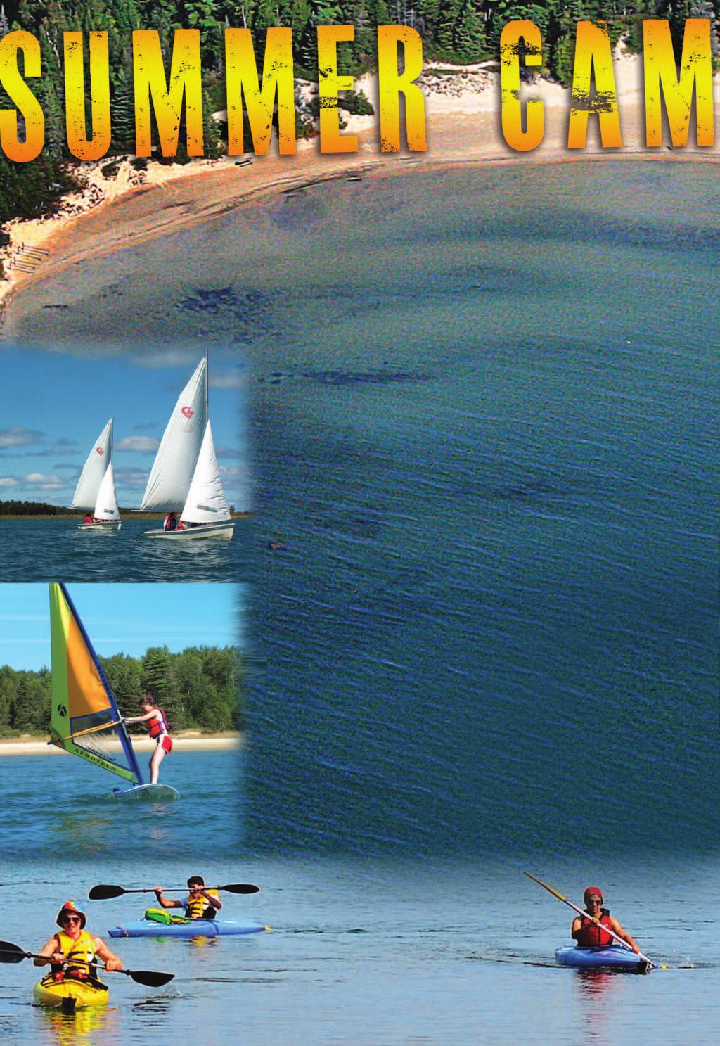 Sailing Taught from our Lake Huron beachfront using CL14 sailboats.