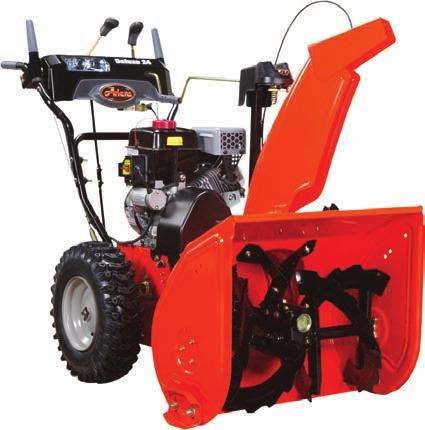 22" blade Handle extends to 18' 702225 1,199Ariens Deluxe 28 SHO Snow Thrower 28" clearing width Chute