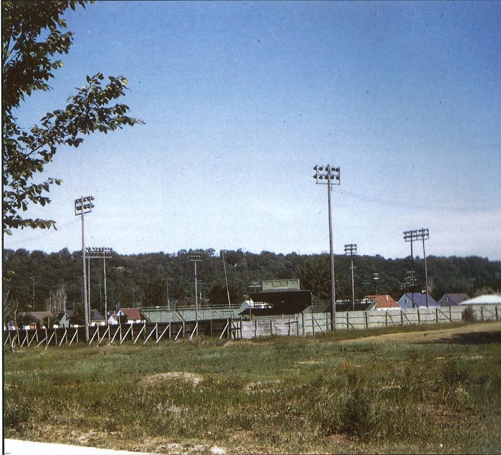 Tanley Baseball Field 1930s Tanley Baseball Field was built on the corner of Monroe and Center Street.