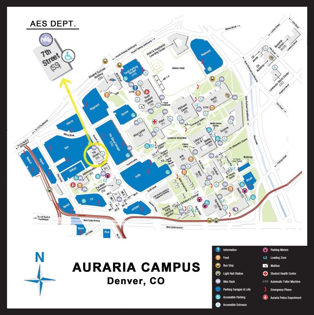 Campus Map Aviation and