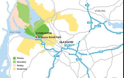 The town is easily accessible via the A82, the main road linking Glasgow to Dumbarton and the west coast of Scotland. St.