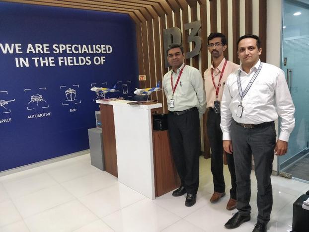 2 0 A U G 2 0 1 8 VISITED P3 INDIA CONSULTING PVT LTD Chetan S, Manager(SAC) & CEO AASSC visited P3 India Consulting Pvt Ltd, Bangalore for the purpose of auditing the center on the progress made on