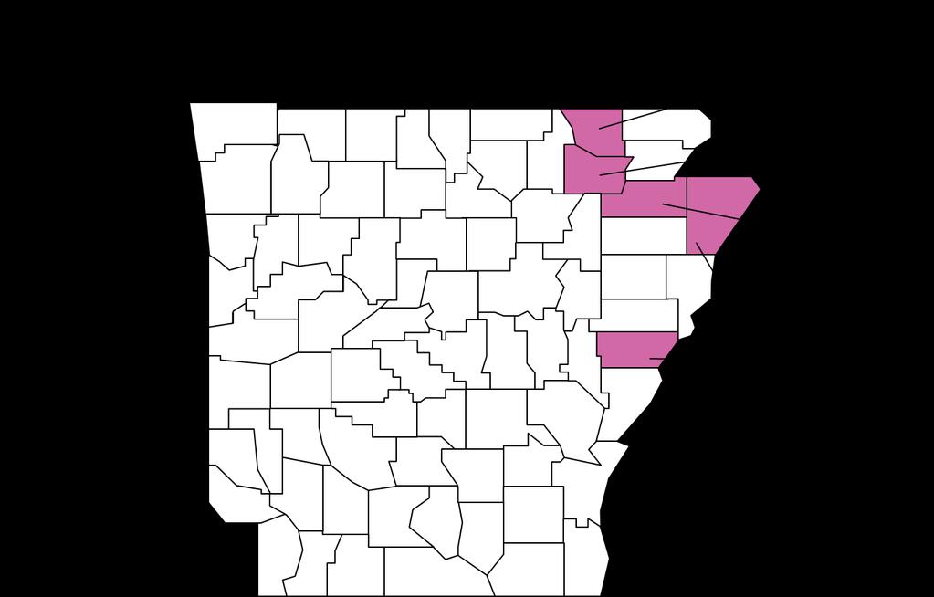 The top five counties in Arkansas for peanut acres in Arkansas in 2016 were Mississippi, Craighead, Lawrence, Randolph, and Lee. In 2016 peanut acres in Arkansas increased 43% from 2015.