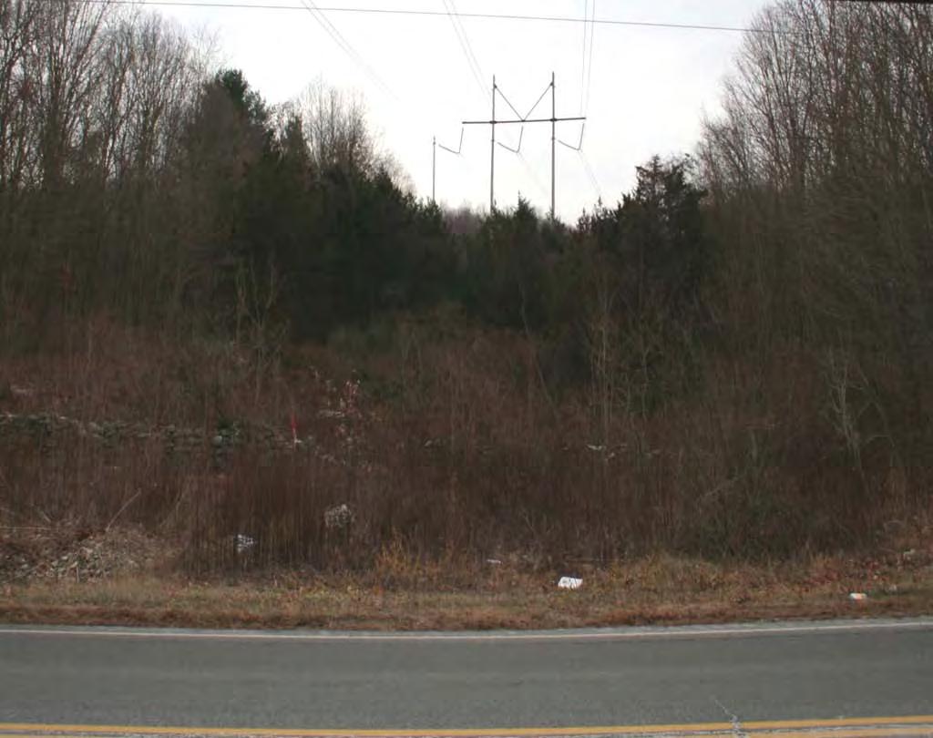 Photo 9: View west of transmission line from Storrs Road in Mansfield, Connecticut.