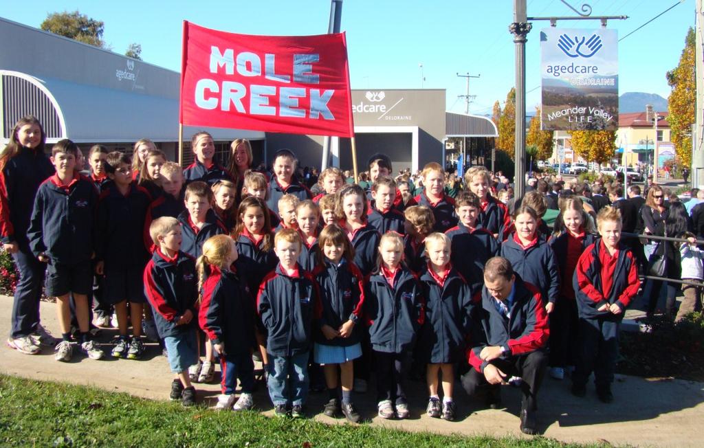 Mole Creek Primary School Newsletter 1st May, 2012 A Safe, Fair, Caring Learning Community Calendar of Events Wednesday, 2nd May Thursday, 3rd May Tuesday, 8th May Wednesday, 9th May Friday, 11th May