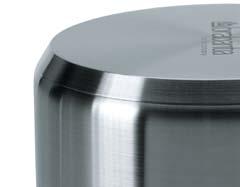 Stainless steel 18/10 Outside finish: