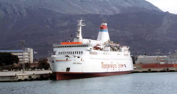 Bar-Podgorica-Beograd /East Europe Maritime transport -Bar- biggest Montenegrin port -Ferries: