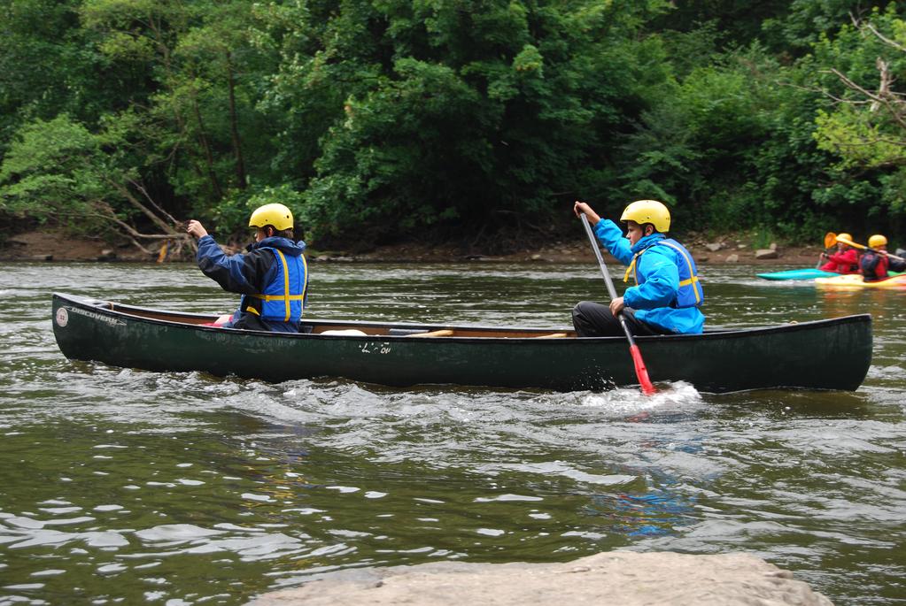 Supervision on e River The expedition will be supervised by our own Level 1 Canoe instructors (Simon Thomas and Stuart Knight) and a professional Level 3 canoe instructor wi specialist knowledge of e