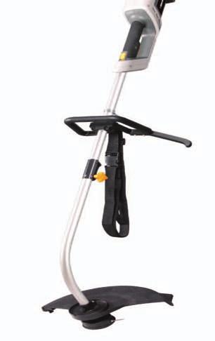 trigger for ease of use Loop handle with cord retainer for increased user comfort and safety Fully adjustable auxiliary handle for ultimate user comfort Power input: 800W No load speed: 10,500min