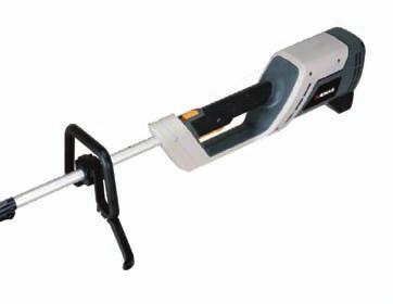 brush cutter ESN1000C Powerful 1,000 watt rear mounted motor for better balance and ease of use Aluminium tube and solid steel drive shaft for maximum