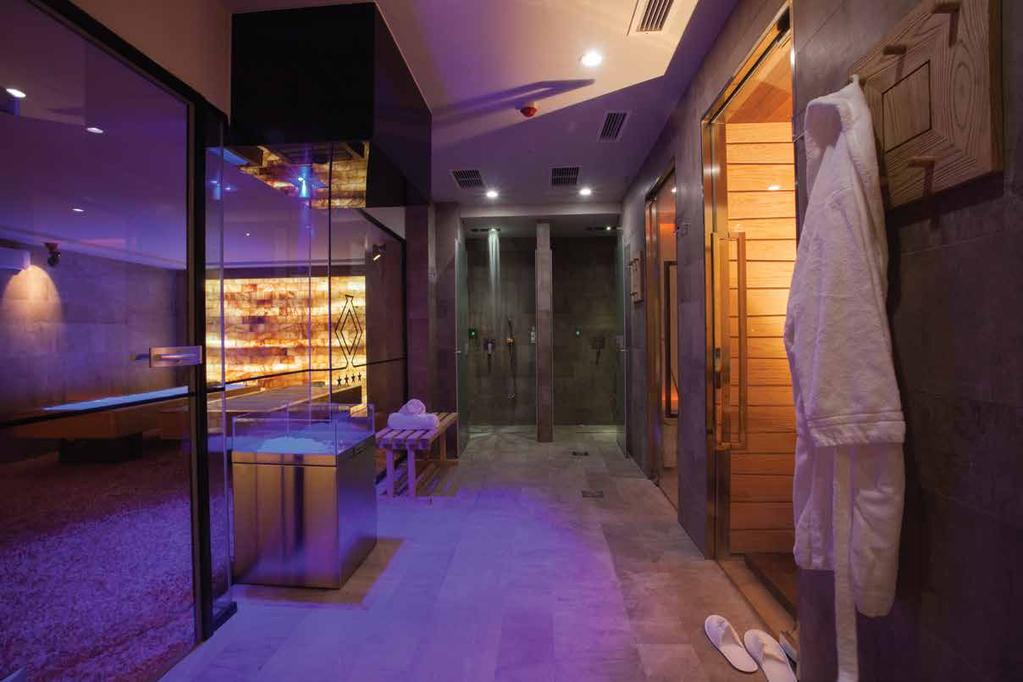 INTRODUCING A NEW KIND OF SPA EXPERIENCE The idea behind our wellness center is to awaken all of your senses to help you tune out for the duration of your session in order to emerge refreshed relaxed