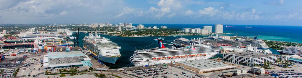 Cruise Smooth Sailing Ahead (FY2014) Ranked #2 multi-day cruise port in the world 4 million passengers 9