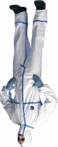 Tyvek garments are composed of flash spun high density polyethylene, providing an ideal balance of protection, durability and comfort.