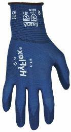 HAND PROTECTION HAND PROTECTION 4.1.2.1 HYFLEX 11-818 FOAM NITRILE GLOVE Barehand-like comfort and tactility with high durability. The FORTIX coating provides enhanced dry grip.